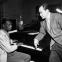 Johnny Mercer (right) with Nat King Cole, one of his discoveries for Capitol Records Johnny Mercer (right) with Nat King Cole, one of his discoveries for Capitol Records