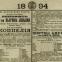 Playbill for Coppélia in 1894 at St Petersburg's Mariinsky Theatre: starring Pierina Legnani