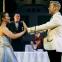 Julie Heatherill and Martin McCormick as a very modern Cinders and Prince