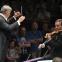 Zubin Mehta, Gil Shaham and non-protesting members of the Proms audience