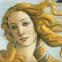 Detail of Botticelli's Birth of Venus