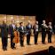 The eight players taking a well-deserved semi-standing ovation