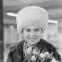 Vishnevskaya in 1963, the year she recorded and gave her first public performance of the War Requiem