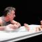 Hot water: Jake (Greg Wise) discusses sexual awakening with Joey (Oliver Gomm)
