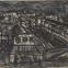 Leon Kossoff, Dalston Lane, 1974 (charcoal and pastel on paper)
