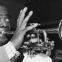 Louis Armstrong, whose 1956 recording of 'Mac the Knife' was deemed unsuitable for the airwaves