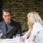 Skirmish in the sex war: Rufus Sewell and Nancy Carroll in 'Closer'
