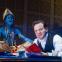 Under Krishna’s eye: Peter Singh and Tom Beard in ‘Drawing the Line’