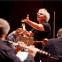 Even the Berlin Phil needs a conductor: Sir Simon Rattle rehearsing with the Berlin Philharmonic Orchestra yesterday Even the Berlin Phil needs a conductor: Sir Simon Rattle rehearsing with the Berlin Philharmonic Orchestra yesterday