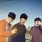 Efterklang: Casper Clausen, Rasmus Stolberg, Mads Brauer (left to right)