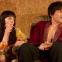 Flower power: Victoria Hamilton and Ben Miles in ‘Love, Love, Love’