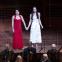 Jessica Vosk and Alexandra Silber as West Side Story's Anita and Maria