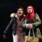 Noisy protest: Maya Sondhi and Clare Calbraith in ‘Multitudes’