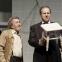 Family seat: Gawn Grainger and Nigel Lindsay in 'A Small Family Business'