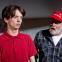 God squad: Perry Millward and Ciaran McIntyre in 'How the World Began'