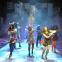 Plenty of kinetic energy on display: the youthful cast of Angus, Thongs and Even More Snogging in action