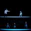 What darkness here: Tamino and Papageno resist the Three Ladies in the Amsterdam premiere of Simon McBurney's production