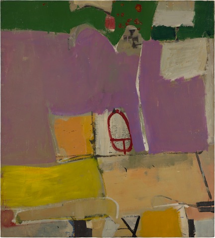 Richard Diebenkorn, Albuquerque #4; 1951; Saint Louis Art Museum.