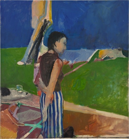 Richard Diebenkorn, Girl on a Terrace, 1956; Neuberger Museum of Art 