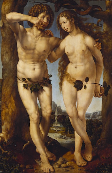 Jan Gossaert, Adam and Eve, c1520