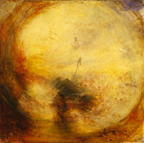 JMW Turner, Light and Colour (Goethe’s Theory) – The Morning after the Deluge – Moses Writing in the Book of Genesis, 1843