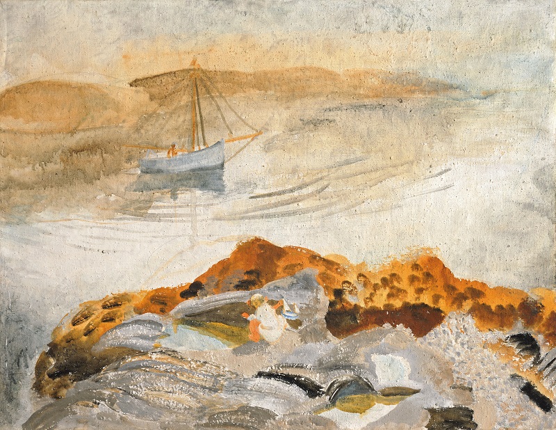 Winifred Nicholson, Seascape with Two Boats, 1926 Courtesy of Kettle's Yard, University of Cambridge ©Trustees of Winifred Nicholson