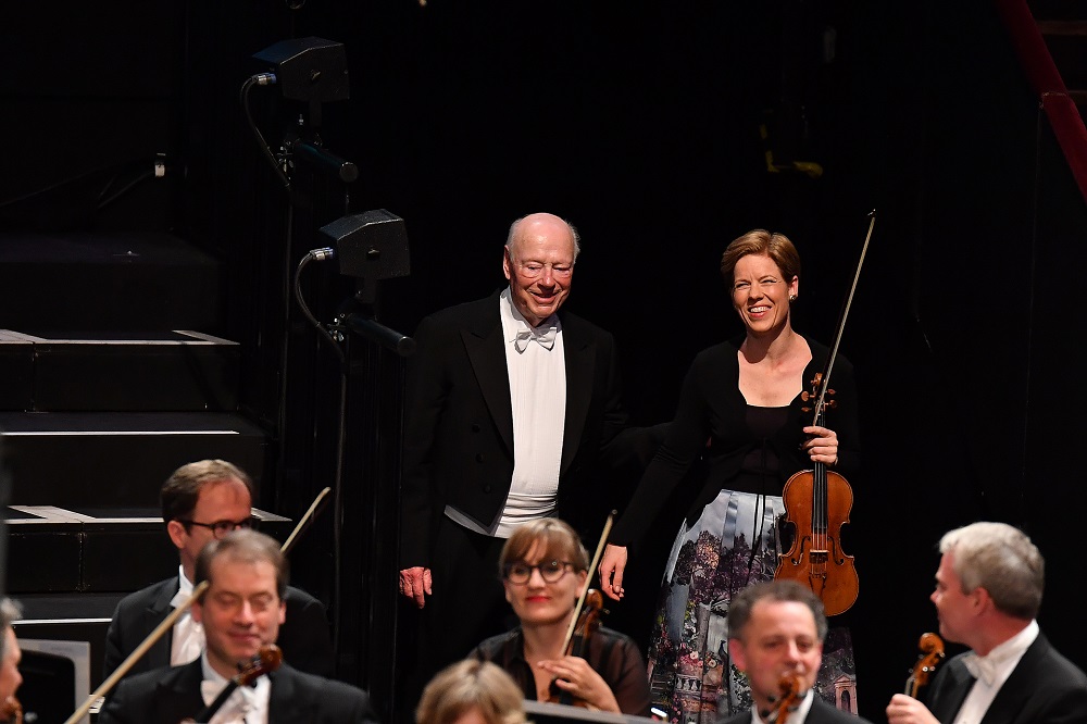 Bernard Haitink and Isabelle Faust at the Proms