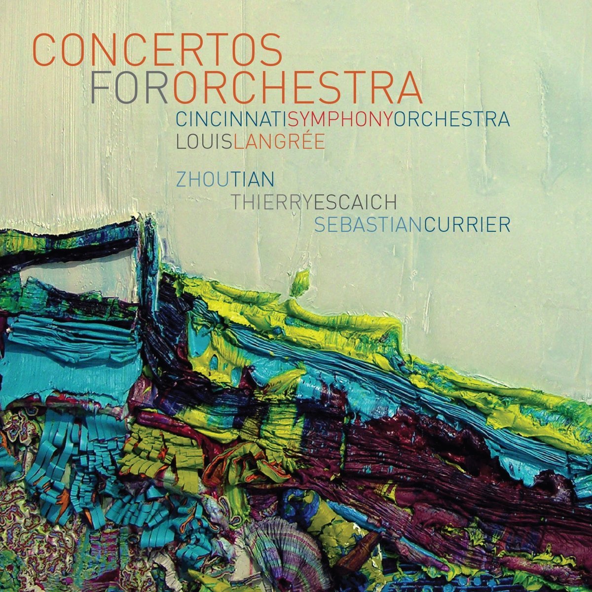 Concertos for Orchestra – music by Zhou Tian, Thierry Escaich and Sebastian Currier Cincinnati Symphony Orchestra/Louis Langrée
