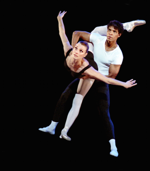 Carlos Acosta and Zenaida Yanowsky in a duet from George Balanchine's Agon