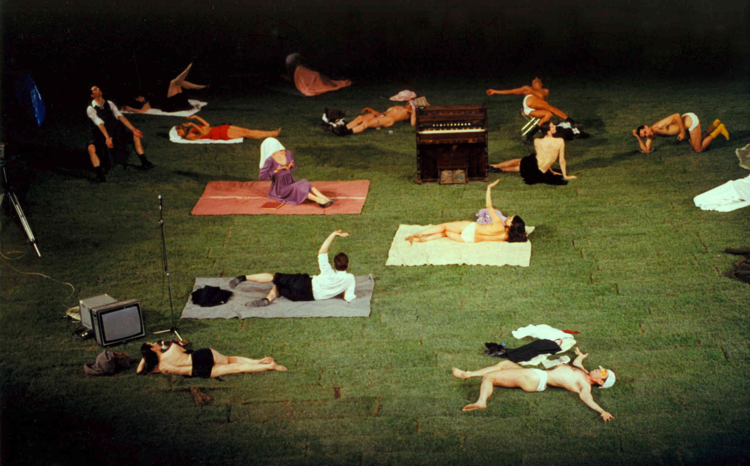 The cast of 1980 by Pina Bausch