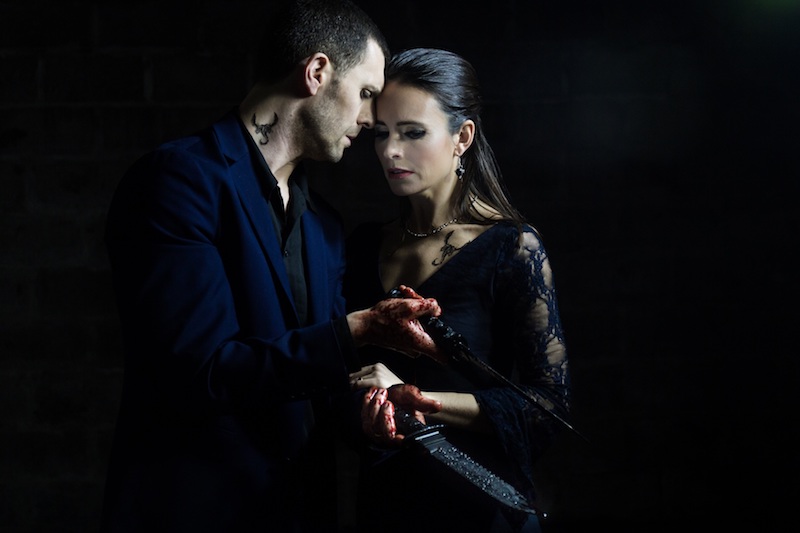 Jonathan Goddard as Macbeth and Eleanor Duval as Lady Macbeth