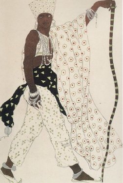 Lon_Bakst_1867-1927_Le_Dieu_Bleu_1912_-_Costume_of_the_pilgrim_Sketch_