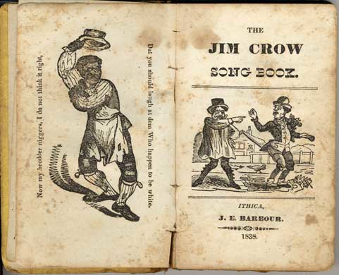 Jim Crow Song Book Dickens