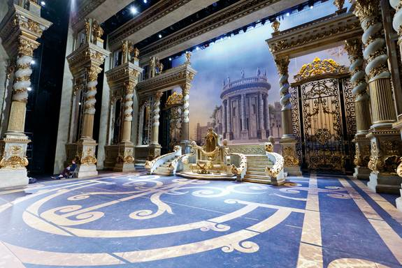 Frigerio Sleeping Beauty set for Bolshoi