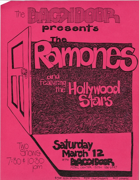 The Hollywood Stars_Ramones_March 1977