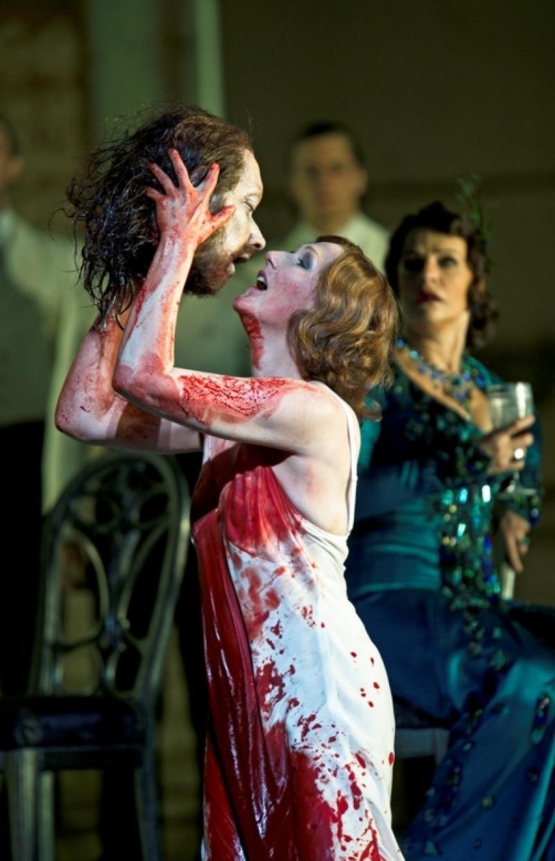 Angela Denoke as Salome at the Royal Opera House