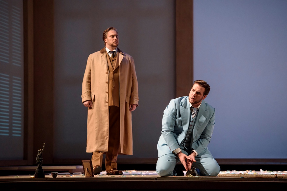 Brian Jagde and Gabriele Viviani in Madama Butterfly