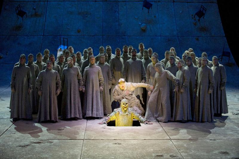 Scene from Wagner's Parsifal at ENO