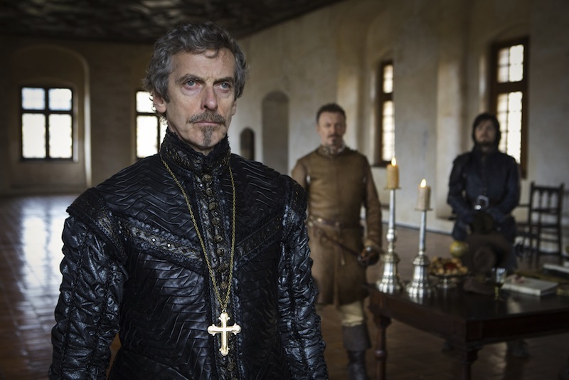 Peter Capaldi as Richelieu in BBC One The Musketeers