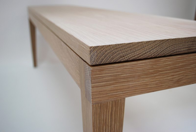 Wood table by Jonathan Thomas Maker furniture