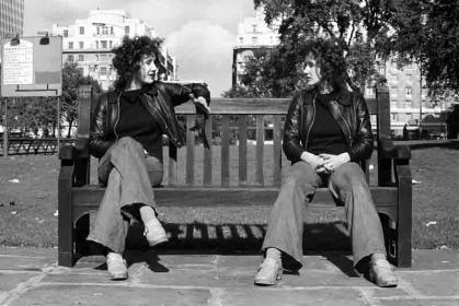 'Divided Self (Speakers' Corner)', 1974 by Rose Finn-Kelcey