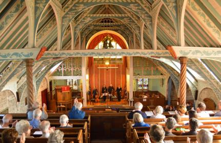 Opulent interiors and top-class music-making: Quatuor Mosaiques in Port Seton's Chalmers Memorial Church