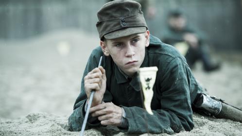 Probing the sand for explosives: Ernst Lessner as a German POW