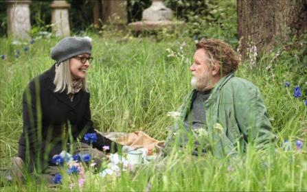 Shacking up: Diane Keaton and Brendan Gleeson in 'Hampstead'