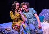 Rebecca Vaughan and David Boyle as Lauretta and Marty Feldman
