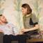 Beautifully acted: Sam Troughton and Justine Mitchell in 'Beginning'