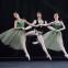 Helen Crawford, James Hay and Anna Rose O'Sullivan sparkle in the pas de trois of 'Emeralds' - part of George Balanchine's 'Jewels' at the Royal Ballet.