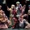 Ultra-poetical, super-aesthetical: Bradley Travis (centre) with lovesick maidens in 'Patience'