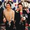 The Sex Pistols on 23 May 1977, the day of filming the promo video for 'God Save the Queen'. Earlier, when stopped by police John Lydon gave his name as Dave Vanian – the Damned's singer