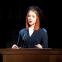 In the box: Catherine Steadman in ‘Witness for the Prosecution’